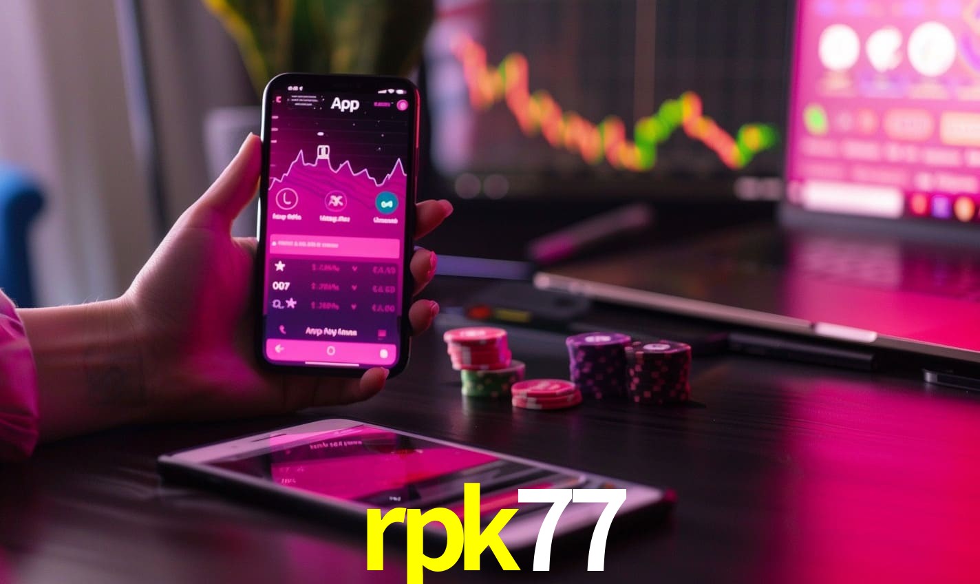 Comparação APP mobile vs versão web da rpk77
